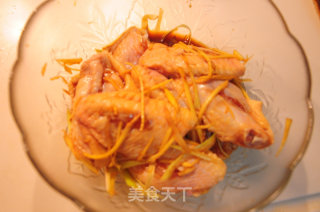 姜丝蜜汁鸡翅的做法步骤：7