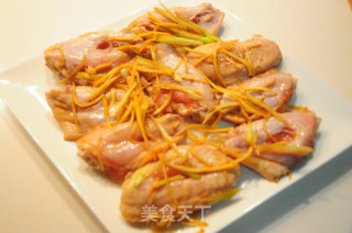 姜丝蜜汁鸡翅的做法步骤：9