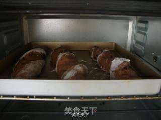 可可手拌面包的做法步骤：12