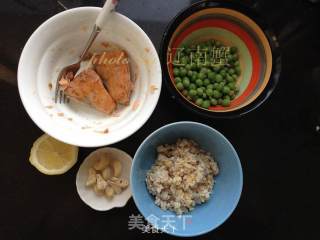 三文鱼麦粒沙拉的做法步骤：4
