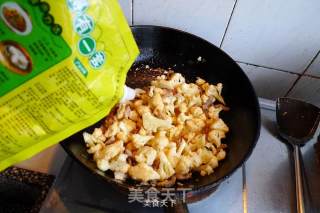 茄汁花菜肉丝的做法步骤：9