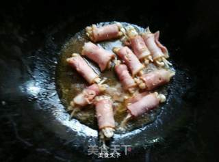 培根金针菇的做法步骤：4