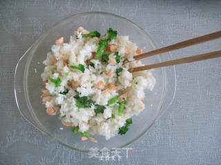 日式三文鱼饭团的做法步骤：9