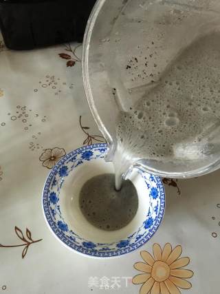花生黑芝麻糊的做法步骤：7