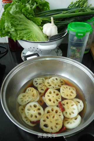 酱油辣藕片的做法步骤：3
