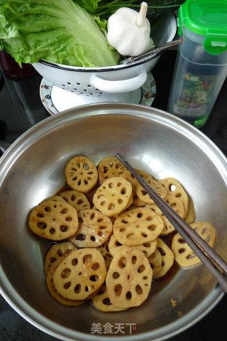 酱油辣藕片的做法步骤：5