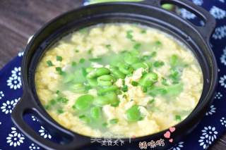 【蚕豆鸡蛋花】的做法步骤：8