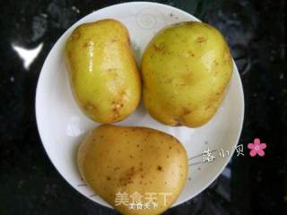 炸薯条的做法步骤：1