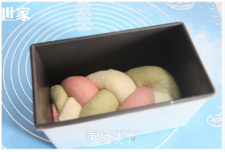 三色土司的做法步骤：10