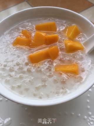 芒果椰汁西米露的做法步骤：7