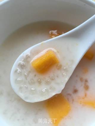 芒果椰汁西米露的做法步骤：8