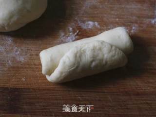 浓郁奶香排包的做法步骤：5