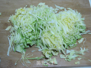 包菜牛肉炒面的做法步骤：11