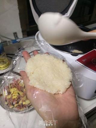 自制饭团的做法步骤：3