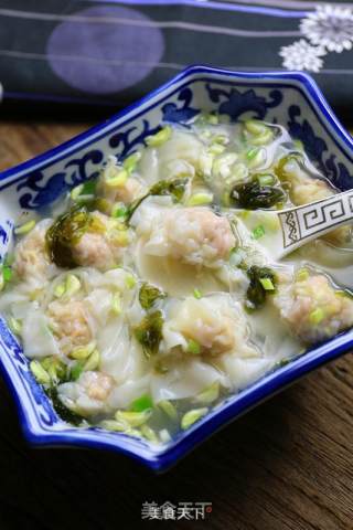 槐花绉纱馄饨的做法步骤：10