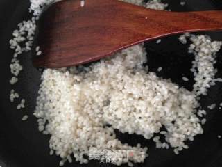 松茸生炒糯米饭的做法步骤：12