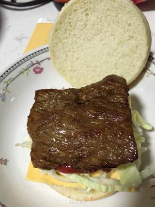 牛肉汉堡的做法步骤：3