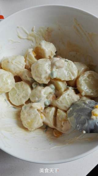 迷迭香土豆色拉的做法步骤：8