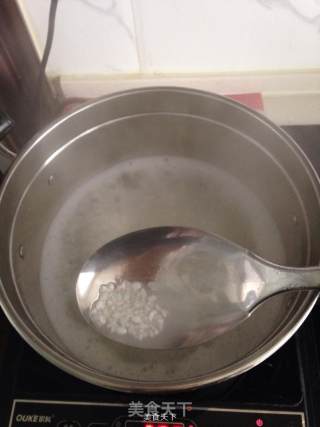 滋补羊肉粥的做法步骤：2