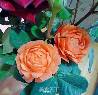 雕刻花的制作的做法步骤：11
