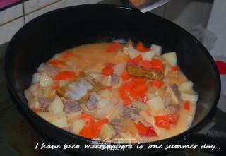 咖喱牛肉的做法步骤：8