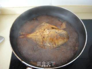 红烧鲳鱼的做法步骤：9
