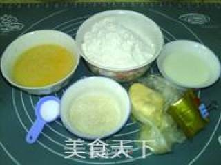 奶油慕斯面包的做法步骤：1