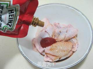 烤番茄鸡翅的做法步骤：2