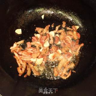 香干炒肉丝的做法步骤：4