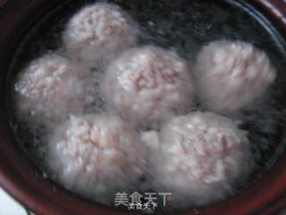 番茄狮子头的做法步骤：4