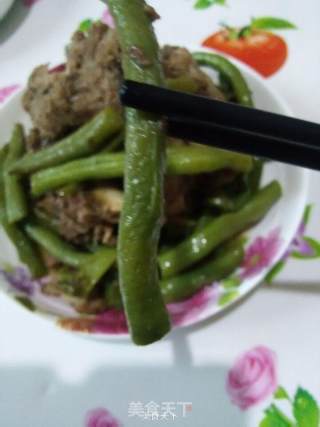 羊蝎子炖四季豆的做法步骤：10