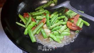 豆角炒西红柿的做法步骤：4