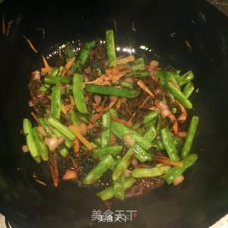梅干菜四季豆的做法步骤：8