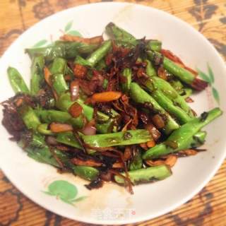 梅干菜四季豆的做法步骤：9
