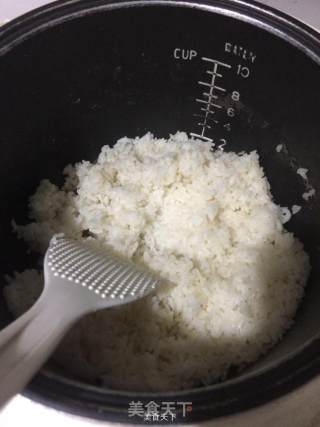 双色紫薯饭团的做法步骤：3