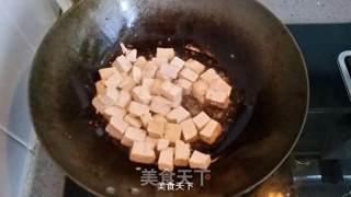 青菜油豆腐的做法步骤：2