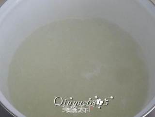蒲公英大米粥的做法步骤：3