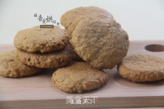 不用担心发怕的小零食——低糖燕麦饼的做法步骤：8