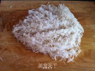炸白萝卜丸子的做法步骤：1