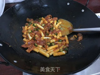 韩式香辣炒年糕的做法步骤：15