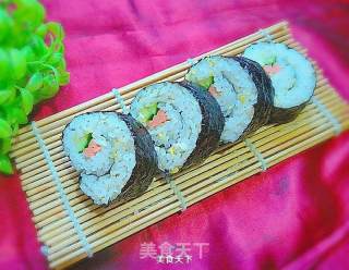寿司（简易版）的做法步骤：7