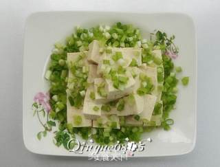 小葱拌豆腐的做法步骤：5