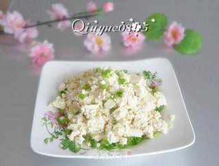 小葱拌豆腐的做法步骤：6
