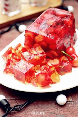 樱桃酒味布丁的做法步骤：10