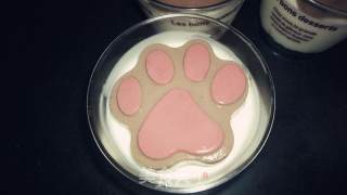 猫爪布丁冻奶酪蛋糕的做法步骤：9