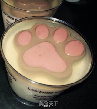 猫爪布丁冻奶酪蛋糕的做法步骤：10