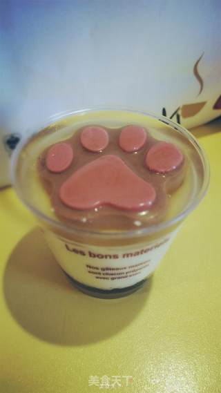 猫爪布丁冻奶酪蛋糕的做法步骤：11