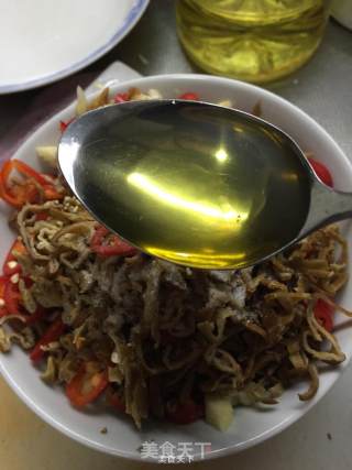 茶油蒸腊肠的做法步骤：6