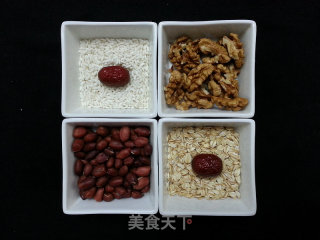 #高考倒计时营养早餐#最佳补脑滋养早餐核桃花生粥的做法步骤：3