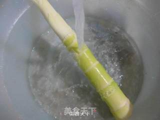 开洋梅干菜雷笋汤的做法步骤：2
